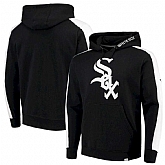 Men's Chicago White Sox Fanatics Branded Iconic Fleece Pullover Hoodie Black & White,baseball caps,new era cap wholesale,wholesale hats